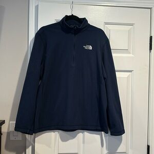 Men’s size large Northface 1/4 zip lightweight fleece